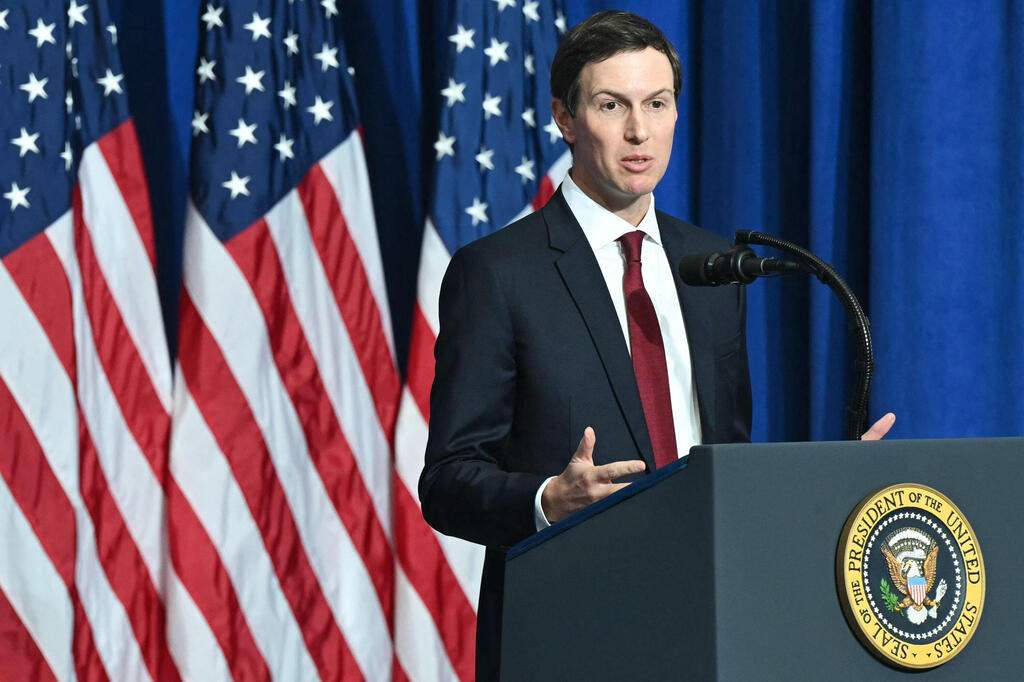 Jared Kushner (Photo: CHIP SOMODEVILLA / GETTY IMAGES NORTH AMERICA / AFP) כינוס מועצת השלום