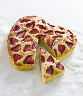 עוגת תות לימונית