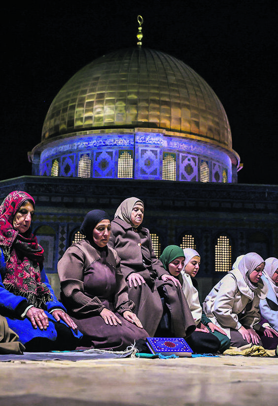 מתפללות בהר הבית