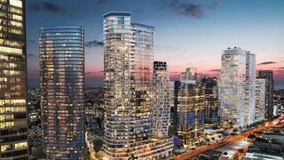 הדמיית פרויקט INTRO תל אביב