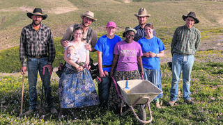הקאובואים בשטח