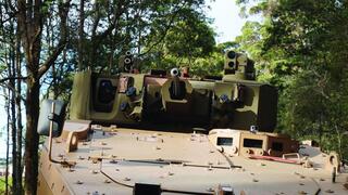 Elbit's UT30 MK2 is a configurable manned and unmanned turret that enhances the firepower of armored personnel carriers (APCs) without compromising troop safety