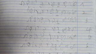 Тетрадь третьеклассника из Хайфы 