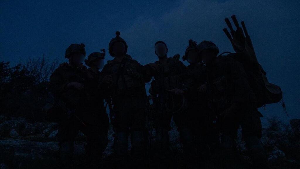 תיעוד סיירת גולני מתרגלים לחימה בחיזבאללה