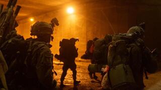 תיעוד סיירת גולני מתרגלים לחימה בחיזבאללה