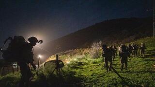 תיעוד סיירת גולני מתרגלים לחימה בחיזבאללה