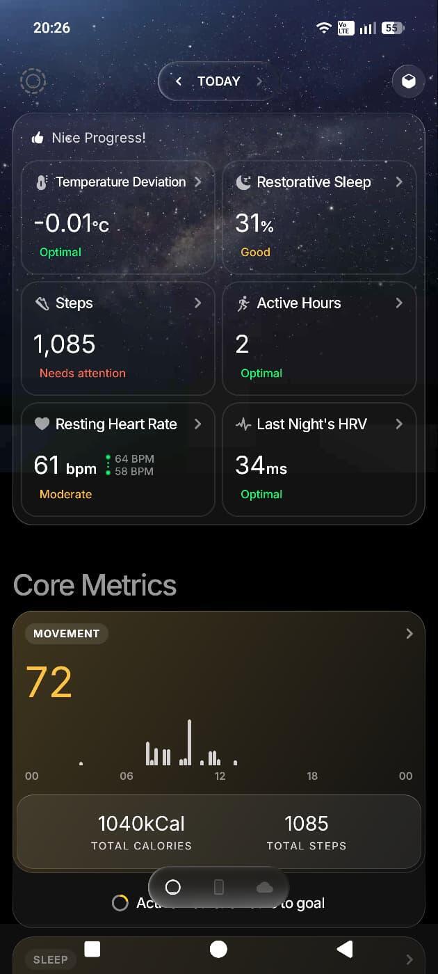 הטבעת Ultrahuman Ring Air 