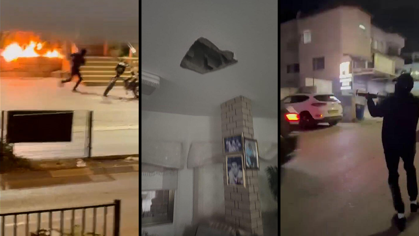 אובדן שליטה בצפון: 4 נפצעו מרימון שהוטל מרחפן על בית, ירי ברחוב הראשי והצתות