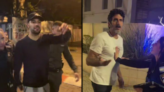 עימות ליד ביתה של לוסי אהריש, מרדכי דוד עוכב