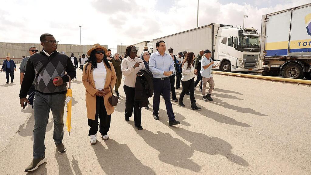 שגרירים מהאו"ם בביקורים בפולין וישראל 