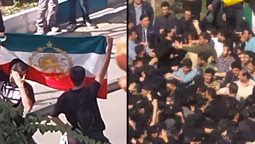 הפגנה הפגנות ב איראן