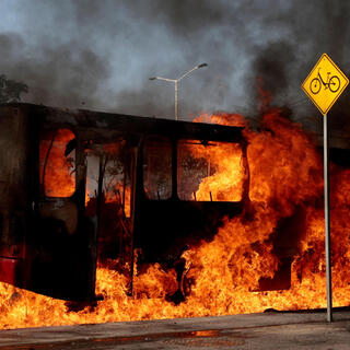 מהומות ב חליסקו מקסיקו אחרי חיסול מנהיג קרטל סמים