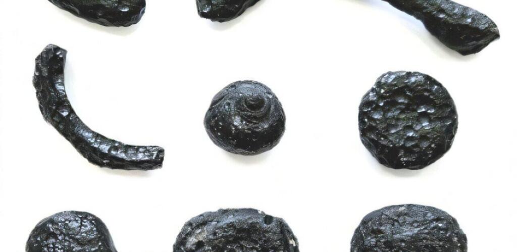 הטקטיטים בעלי הצורות המגוונות שאותרו במדינת מינאס ז'ראיס בברזיל