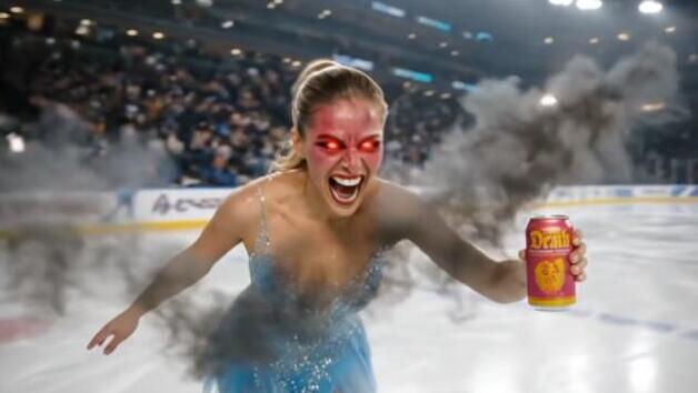 פרסומת של חברת Liquid Death