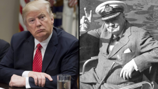 צייר פורה. ווינסטון צ'רצ'יל