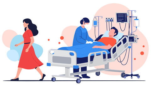 האישה ניתקה מגע וביקשה להתגרש, הגבר התמודד לבד עם מחלתו