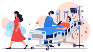 האישה ניתקה מגע וביקשה להתגרש, הגבר התמודד לבד עם מחלתו