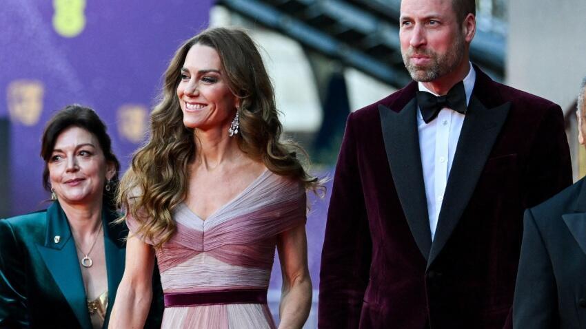 קייט מידלטון בטקס פרסי הקולנוע הבריטיים