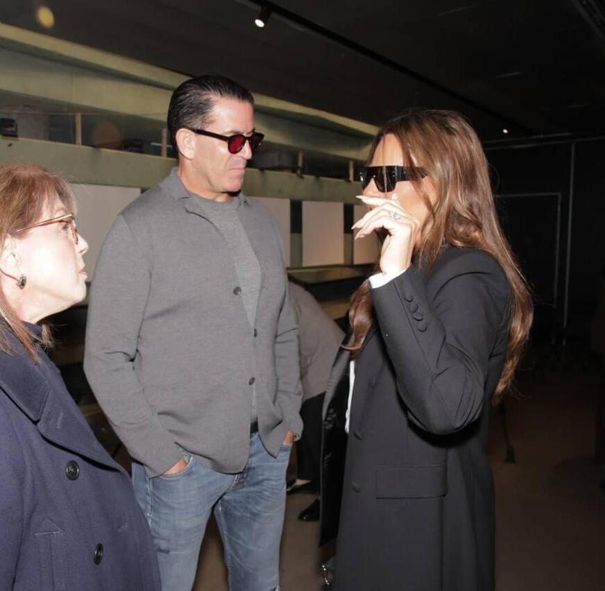 "תודה לבן זוגי על אהבה, סבלנות וגב חזק גם ברגעים פחות פשוטים לצידי". אסייג ושביט (צילום: שוקה כהן) אירוע מרכז פרס לשלום אבירות אופירה אסייג גיל שביט