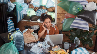 אגרנות, זבל, בלגן