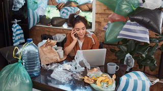 אגרנות, זבל, בלגן