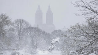 סנטרל פארק מושלג