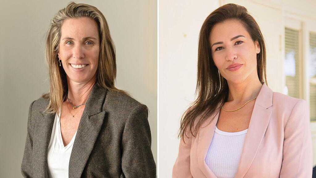 אמהות על הרצף. אתי אביטל (מימין) וחן הרטוב סדבון