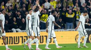 שחקני בית"ר ירושלים מאושרים