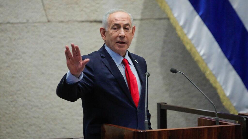 נתניהו נאם בקצרה על איראן: "אנחנו בימים מורכבים"; לפיד: תפציצו גם את הנפט