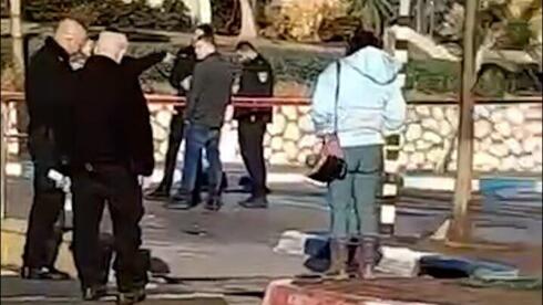 הזירה בה נמצא הרימון