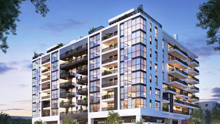 הדמיית מיזם התחדשות עירונית ברחוב אוסישקין ברמת השרון