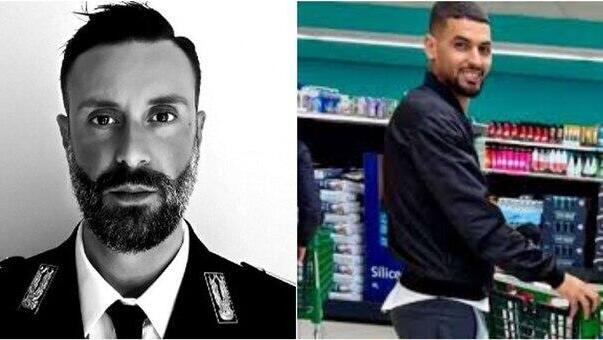 איטליה שוטר רצח מהגר סוחר סמים מרוקאי