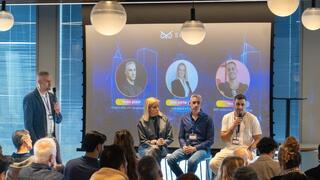 PR and Content Worlds 2026 panel (from left): Alex Liahovich, Sharon Shalmon Esman, Jonathan Mishal and Ram Amedi 