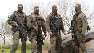 תרגיל של יחידת פרא (לוט"ר גולן) במושב נטור