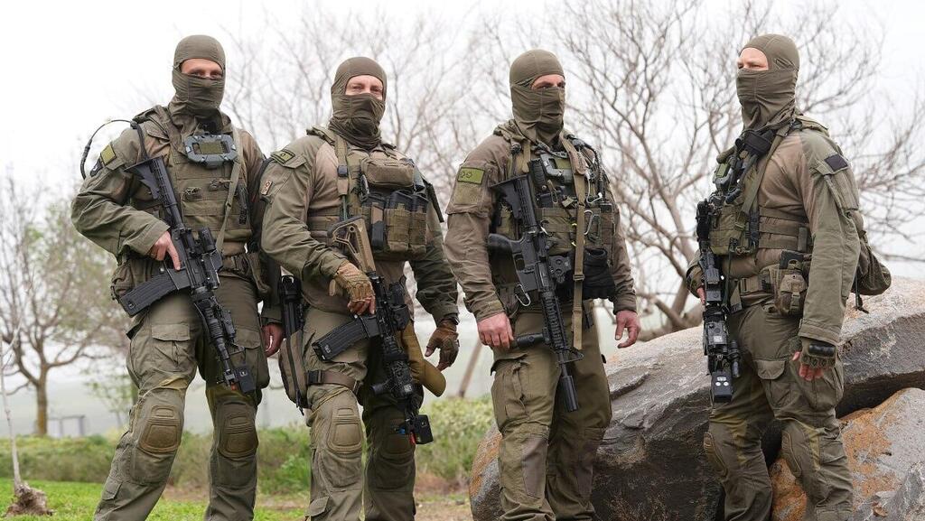 תרגיל של יחידת פרא (לוט"ר גולן) במושב נטור