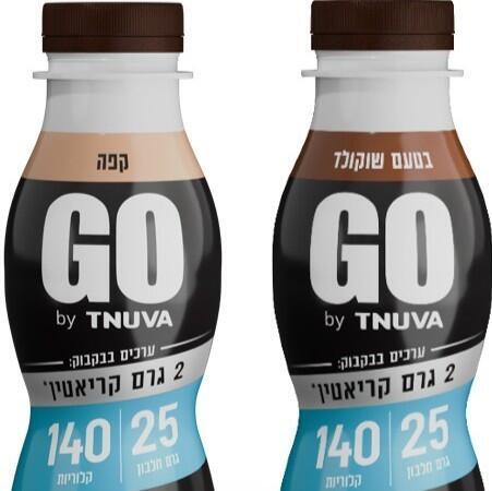 משקאות חלבון GO של תנובה