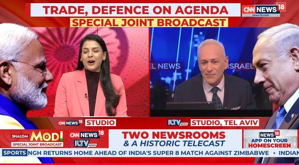 ILTV and CNN-News18 Partner for Historic Modi Visit Broadcast