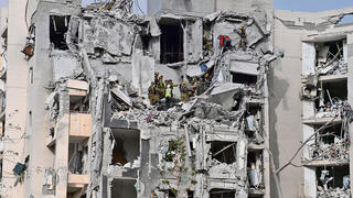 פגיעת טיל איראני בבניין בבאר־שבע במלחמה ביוני, שם נהרגו ארבעה אנשים