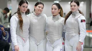 נבחרת הסיוף, נערות