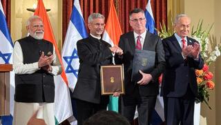 ישראל והודו חותמות על 16 הסכמים: "שדרגנו יחסים"