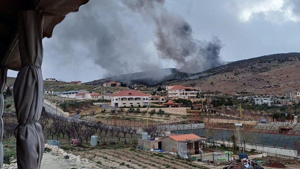 The strikes in Lebanon תקיפות בלבנון במרחב אל-בקאע