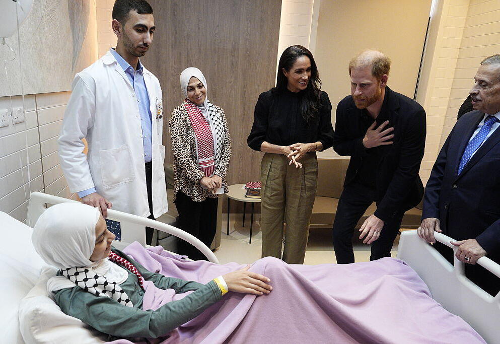 מייגן מרקל הנסיך הארי ירדן