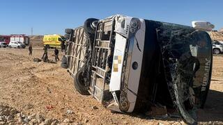 התהפכות האוטובוס במצפה רמון