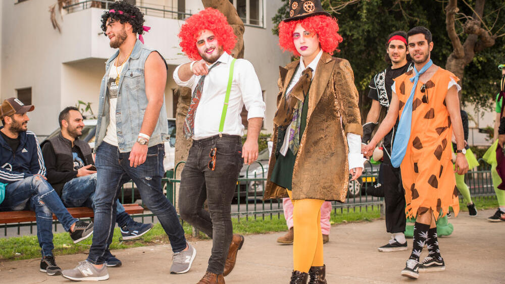 Пурим в Тель-Авиве 