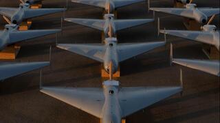 רחפנים מתאבדים אמריקנים בבסיס של פיקוד המרכז האמריקני