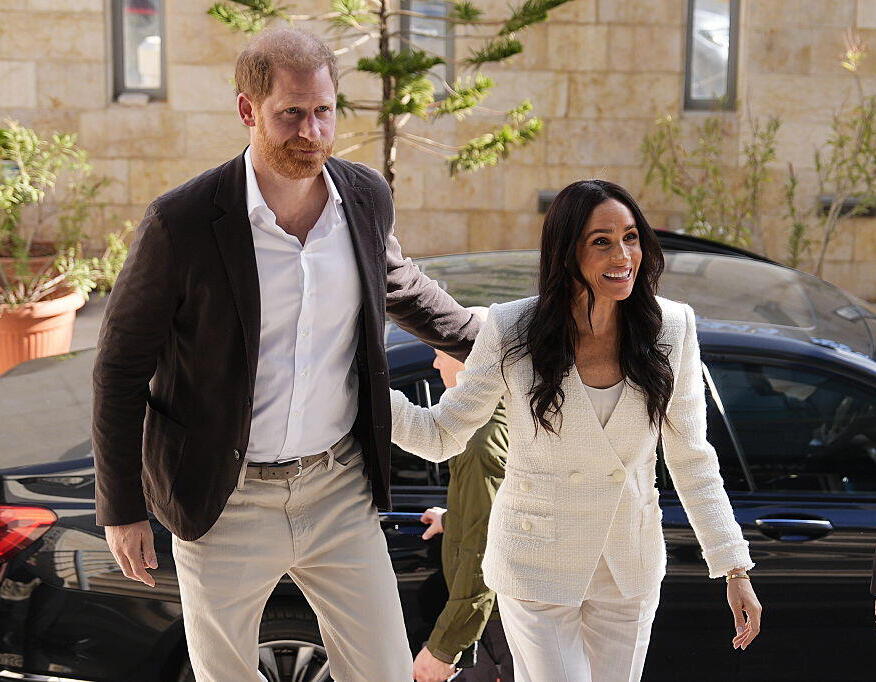 לא נשקר, הופתענו מהסיבה (צילום: Aaron Chown/PA Images via Getty Images) מייגן מרקל הנסיך הארי ירדן