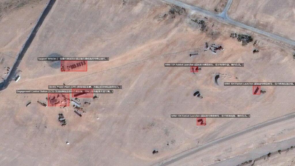 Photo: MizarVision, from X מטוסי F22 בבסיס עובדה