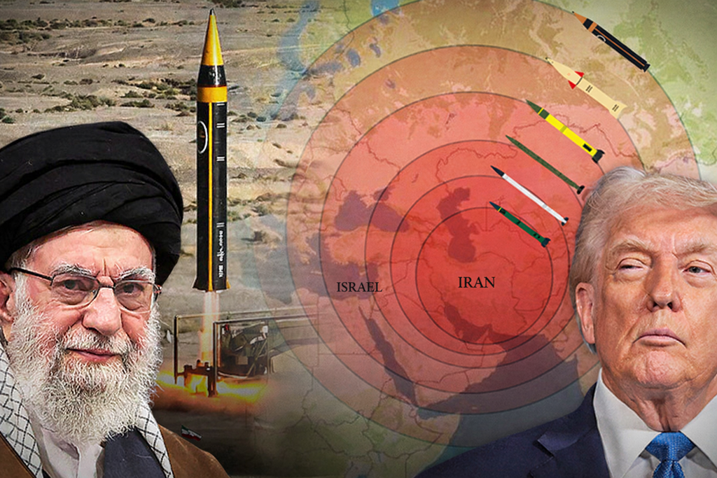 Photo: REUTERS/Jonathan Ernst, KHAMENEI.IR/AFP Khamenei Trump