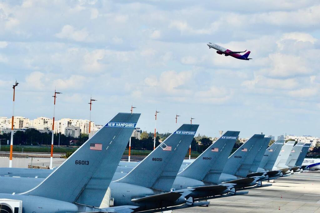 מטוסי תדלוק אמריקניים בנתב"ג