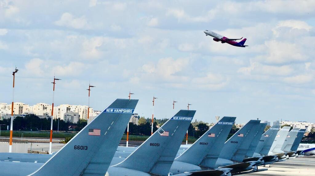 מטוסי תדלוק אמריקניים בנתב"ג